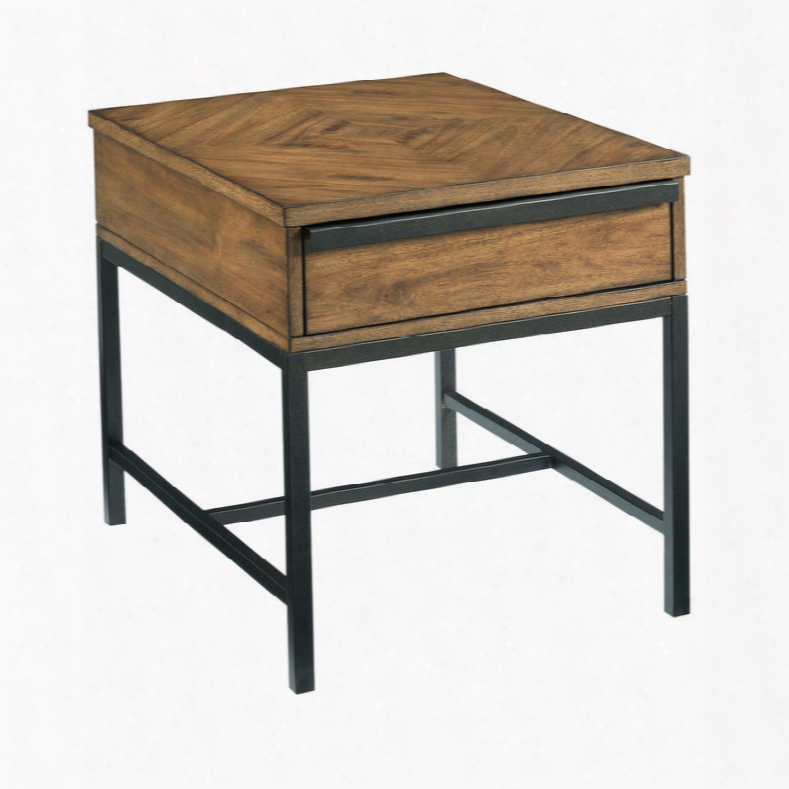 Hammary Sympli Rectangular Drawer End Table