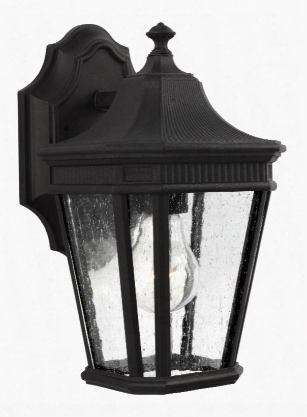 Murray Feiss Cotswold Lane 1-light Wall Lantern In Black