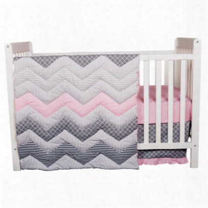 Trend Lab Cotton Candy 3 Piece Crib Beddin G Set