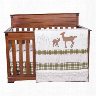 Trend Lab Deer Lodge 3 Piece Crib Bedding Set