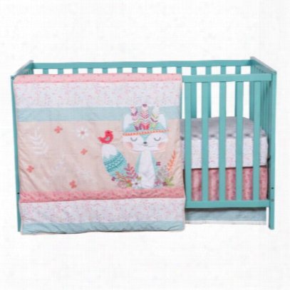 Trend Lab Wild Forever 3 Piece Crib Bedding Set