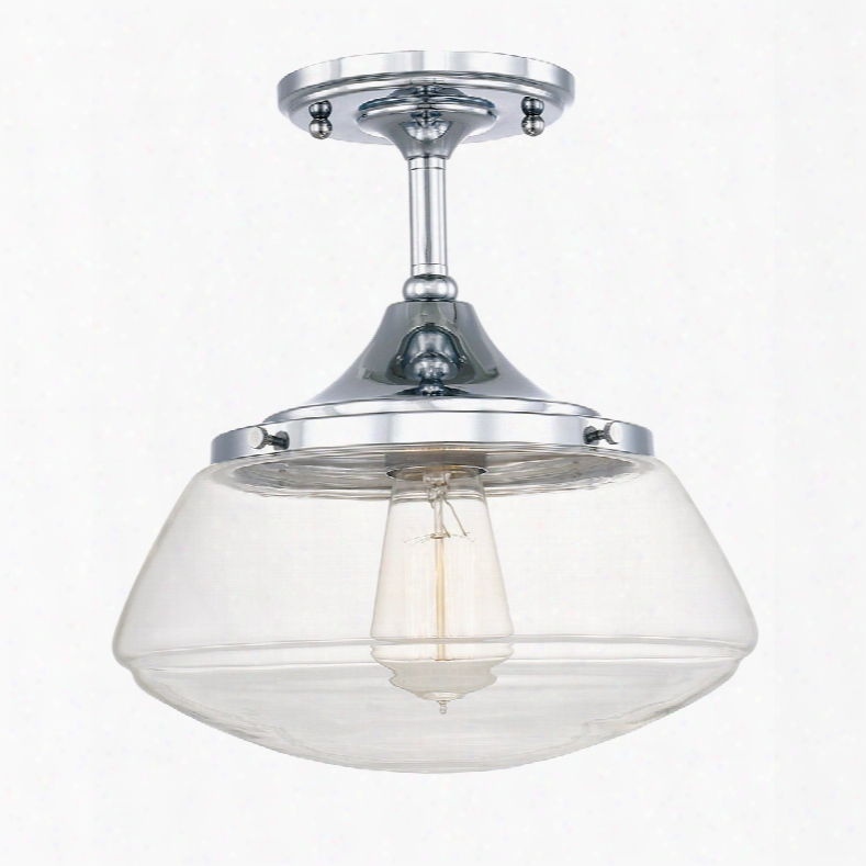 Capital Lighting Baxter 1-light Chrome Pendant