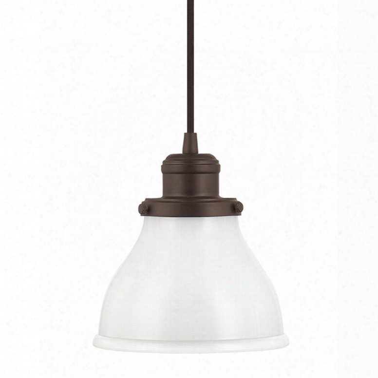 Capital Lighting Baxter 1-light Mini Pendant In Burnished Bronze