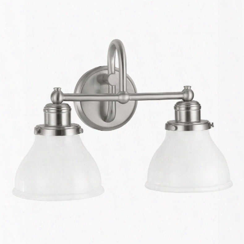 Capital Lighting Baxter 2-light Vanity In Brushed Nickel