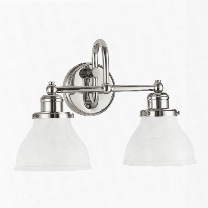 Capital Lighting Baxter 2-light Vanity In Polished Nickel