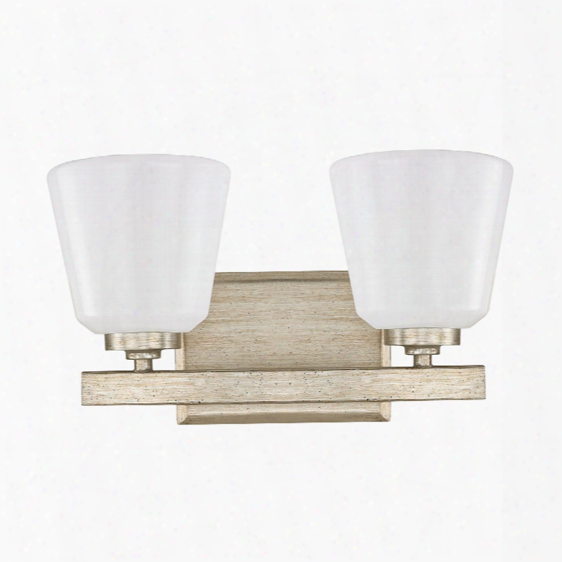 Capital Lighting Berkeley 2-light Vanity In Winter Gold