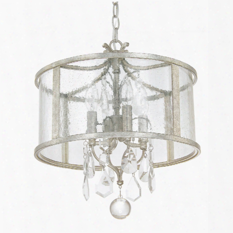 Capital Lighting Blakely 4-light Pendant In Antique Silver