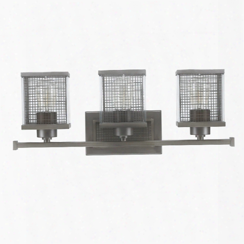 Capital Lighting Carson 3-light Vanity In Graphite