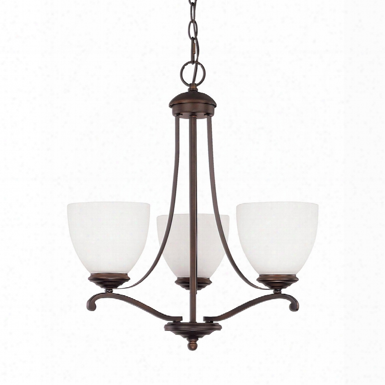 Capital Lighting Chapman 3-light Chandelier In Burnished Bronze