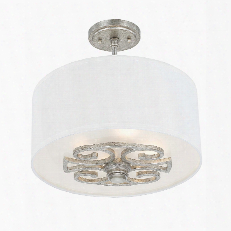 Capital Lighting Corrigan 4-light Pendant In Antique Silver