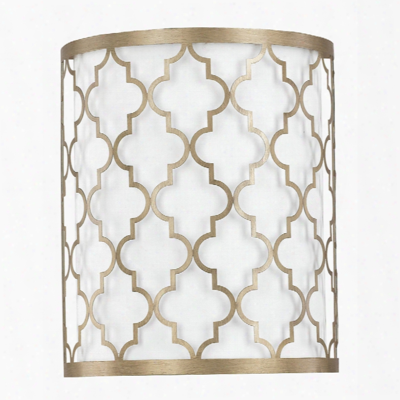 Capital Lighting Ellis 2-li Ght Sconce In Brushed Gold