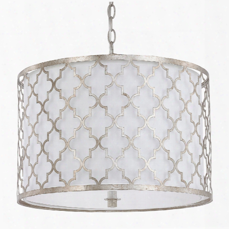 Capital Lighting Ellis 3-light Pendant In Antique Silver