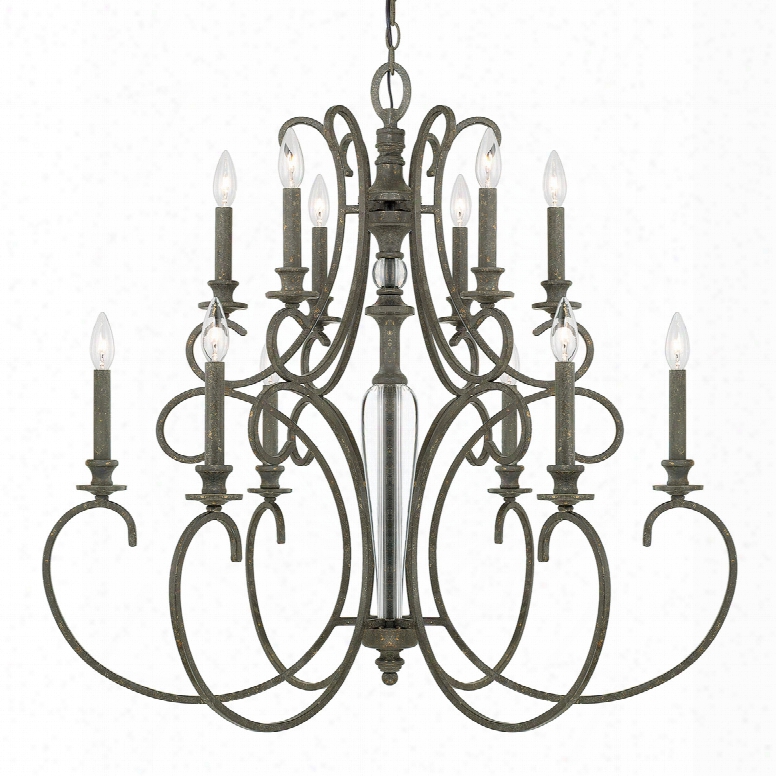 Capital Ligghting Everleigh 12-light Chandelier In French Greige