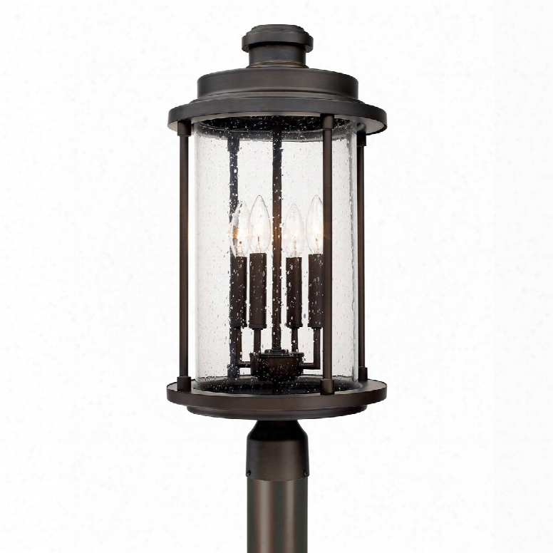 Capital Lighting Grant Park 4-light Posy Lantern In Old Bronze