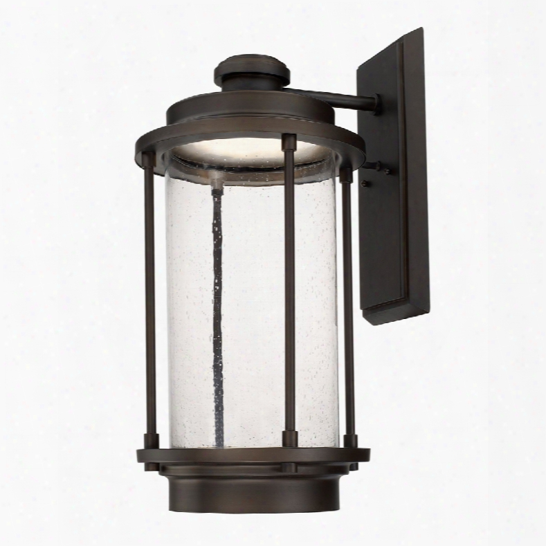 Capital Lighting  Grant Park Led Wall Lantern In Old Bronze