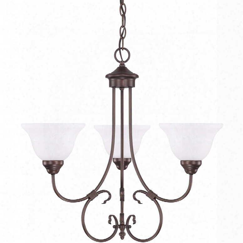 Capital Lighting Homeplace 3-light 24 Inch Chandelier In Bronze