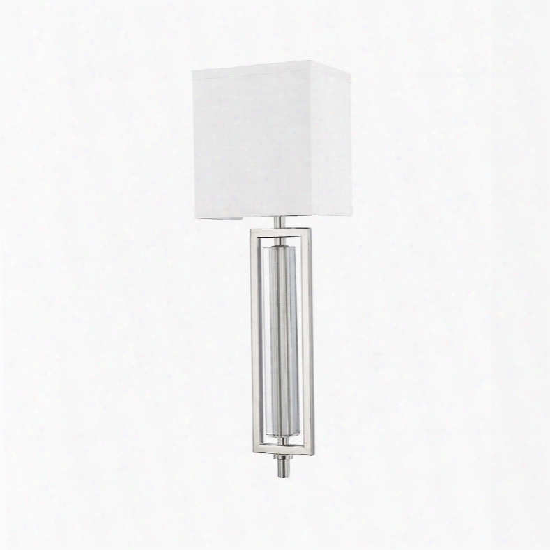 Capital Lighting Hudson 1-light Sconce In Polished Nickel