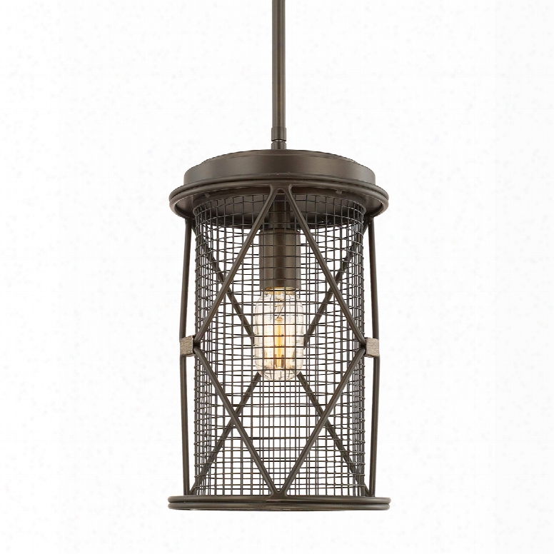 Capital Lighting Jackson 1-light Mini Pendant In Oil Rubbed Bronze