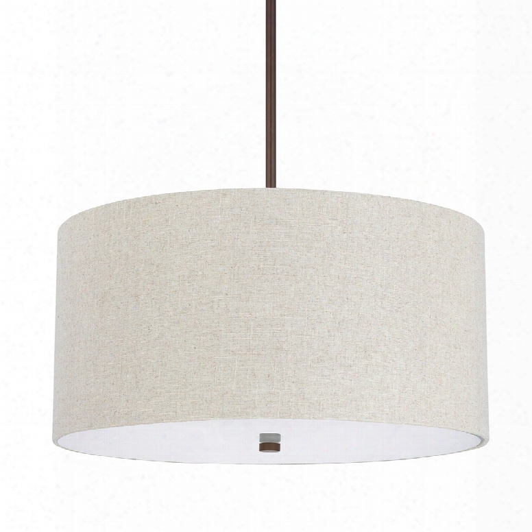 Capital Lighting Loft 4-light Pendant In Burnished Bronze