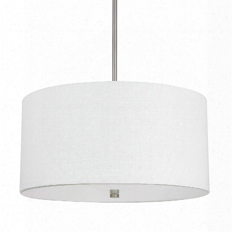 Capital Lighting Loft 4-light Pendant In Matte Nickel