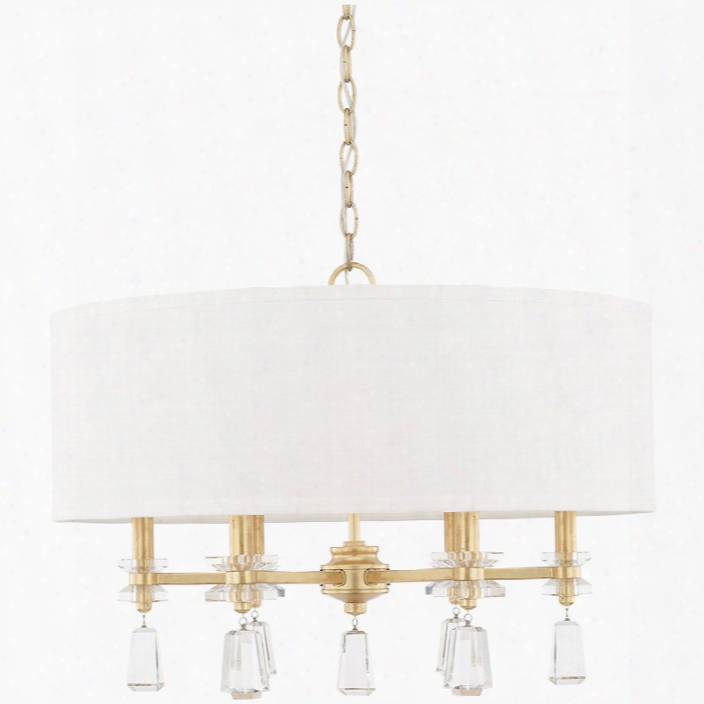 Capital Lighting Milan 6-light Pendant In Capital Gold