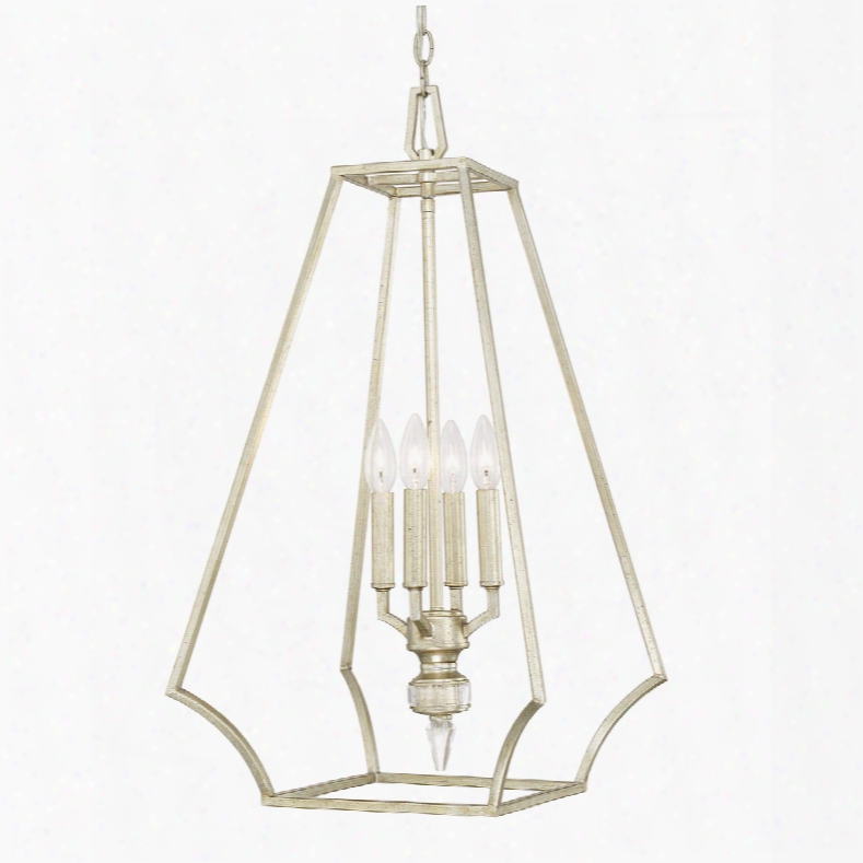 Capital Lighting Olivia 4-light Foyer Pendant In Winetr Gold