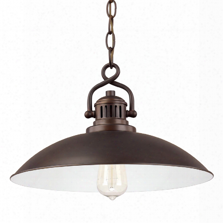 Capital Lighting Oneill 1-light Pendant In Burnished Bronze