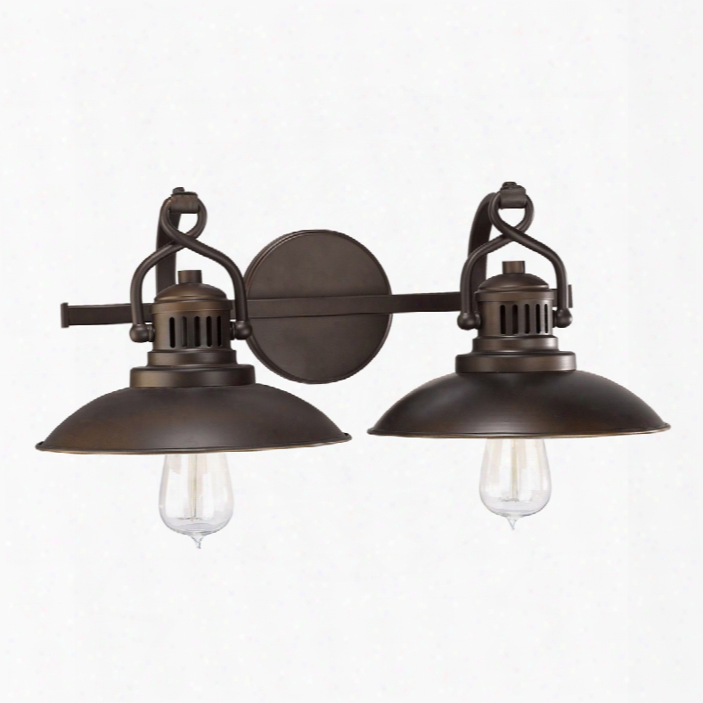 Capital Lightong Oneill 2-light Vanity In Burnished Bronze