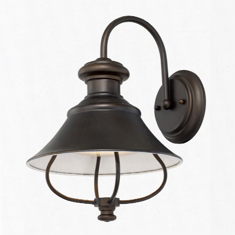 Capital Lighting Outdoor Led Wall Lantern In Old Bronze