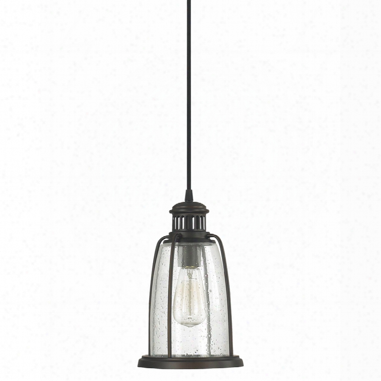 Capital Lighting Pendants 1-light Outdoor Mini Pendant In Old Bronze