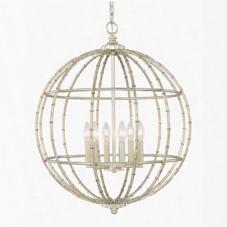 Capital Lighting Pendants -6light Pendant In Soft Gold