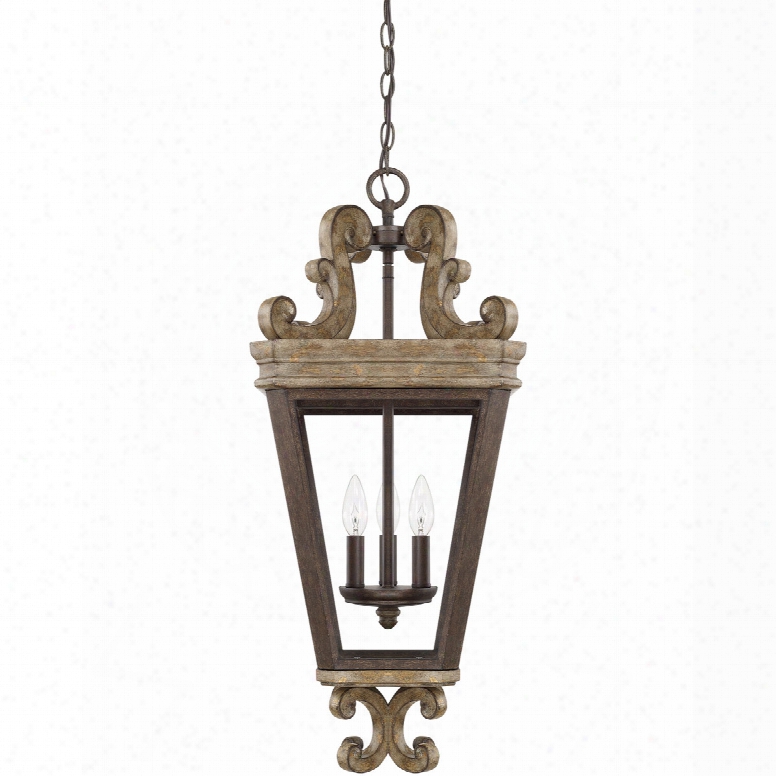 Capital Lighting Renaissance 3-light Foyer Pendant In Renaissance