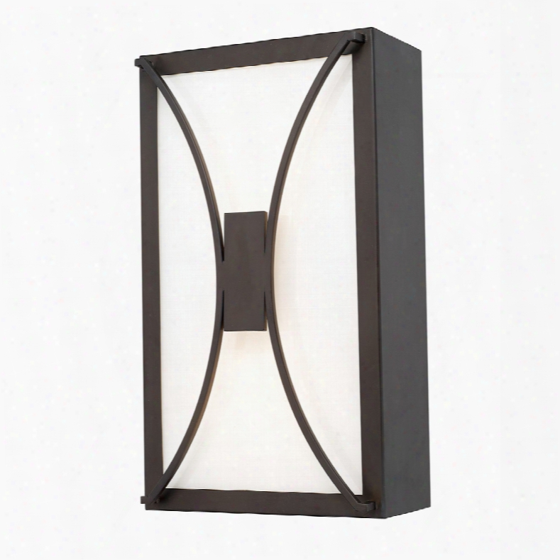 Capital Lighting Signature Led Wall Lantern In Old Bronze