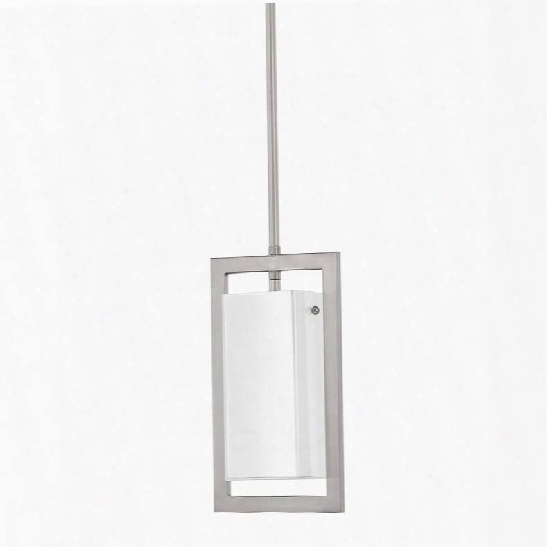 Capital Lighting Tahoe 1-light Mini Pendant I Nbrushd Nickel