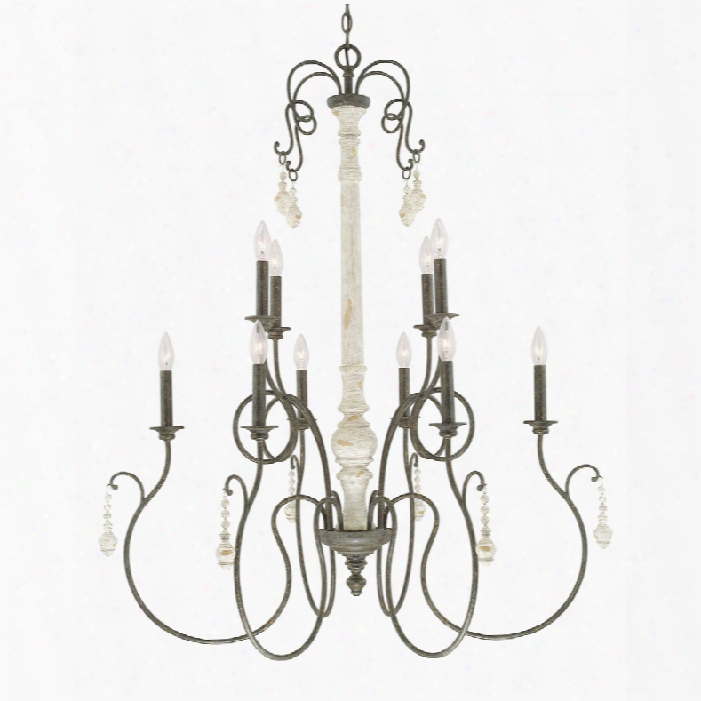 Capital Lighting Vineyard 10-light Chandelier In French Country
