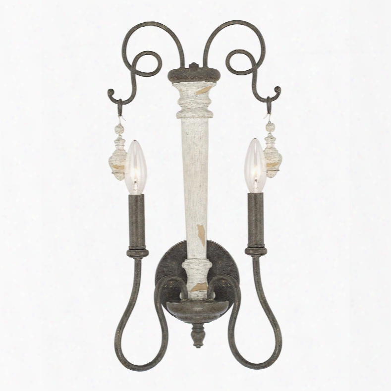 Capital Lighting Vineyard 2-light Sconce In French Country