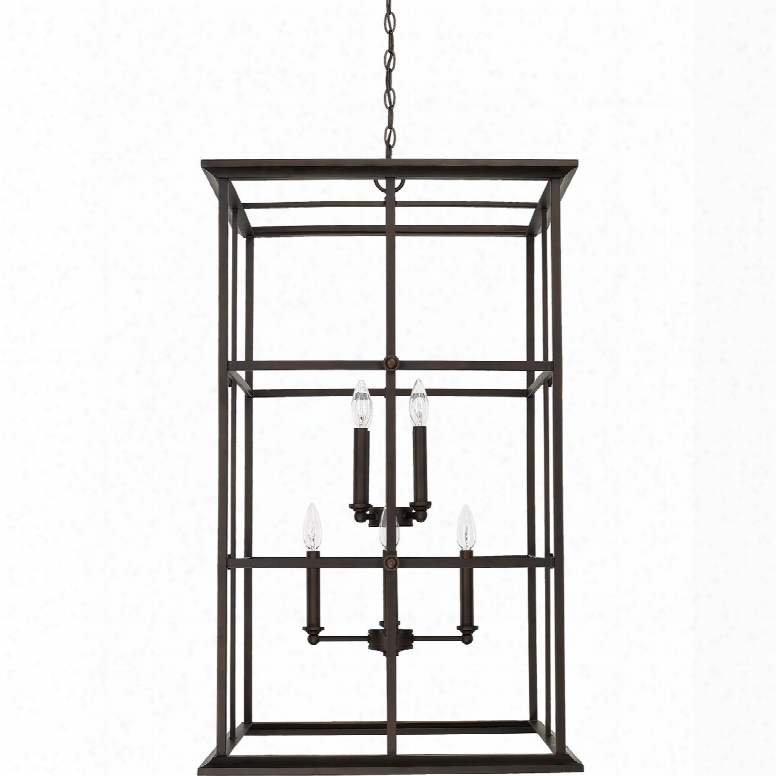 Capital Lighting West Port 8-light Foyer Pendant In Old Bronze