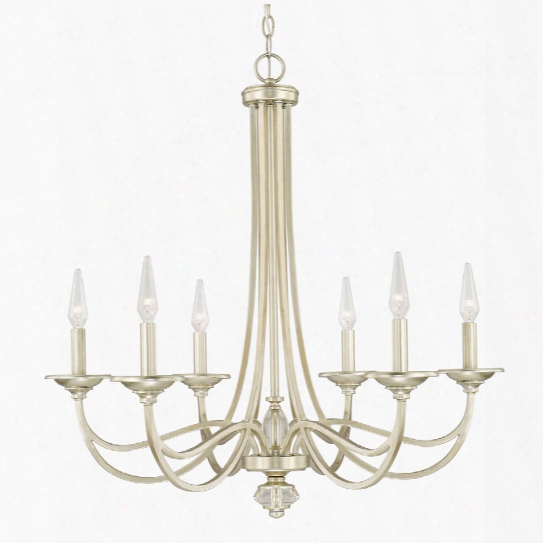 Capital Lighting Windsor 6-light Chandelier In Soft Gold