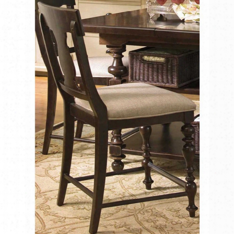 Paula Deen Tobacco Counter Height Chair