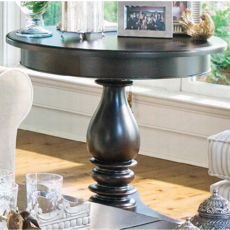 Paula Deen Tobacco Round Side Table