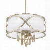 Capital Lighting Berkeley 4-Light Pendant in Winter Gold