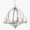 Capital Lighting Brayden 6-Light Pendant in Polished Nickel