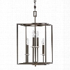 Capital Lighting Morgan 4-Light Foyer Pendant in Burnished Bronze