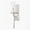 Capital Lighting Stella 1-Light Sconce in Brushed Nickel