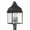 Capital Lighting Westridge 4-Light Outdoor Post Lantern in Old Bronze