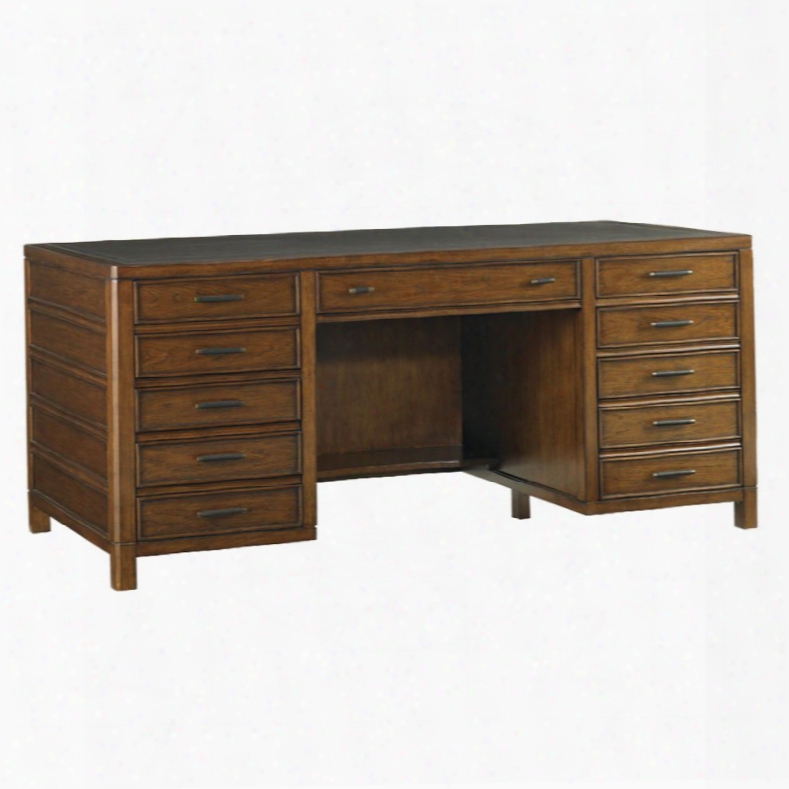 Sligh Longboat Key Bal Harbour 68 In Pedestal Desk