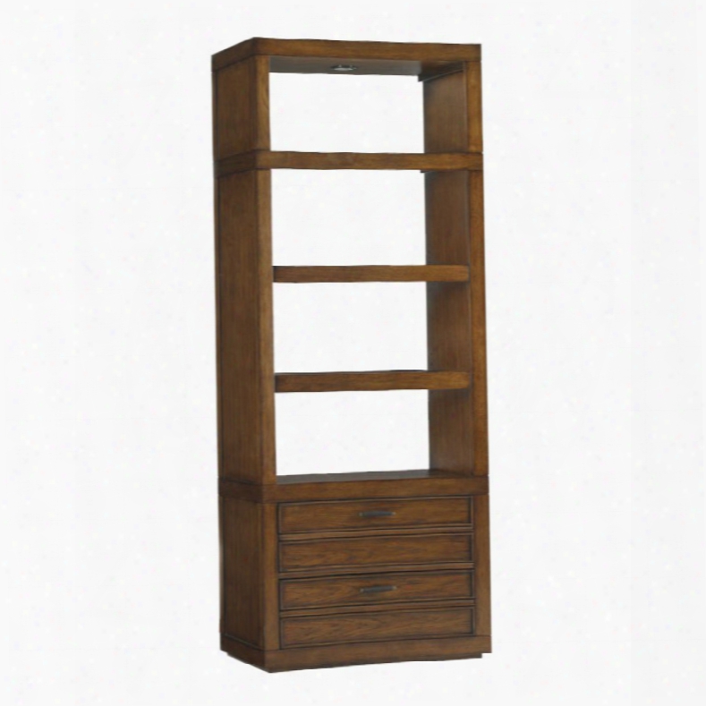 Sligh Longboat Key Crystal Sands Bookcase