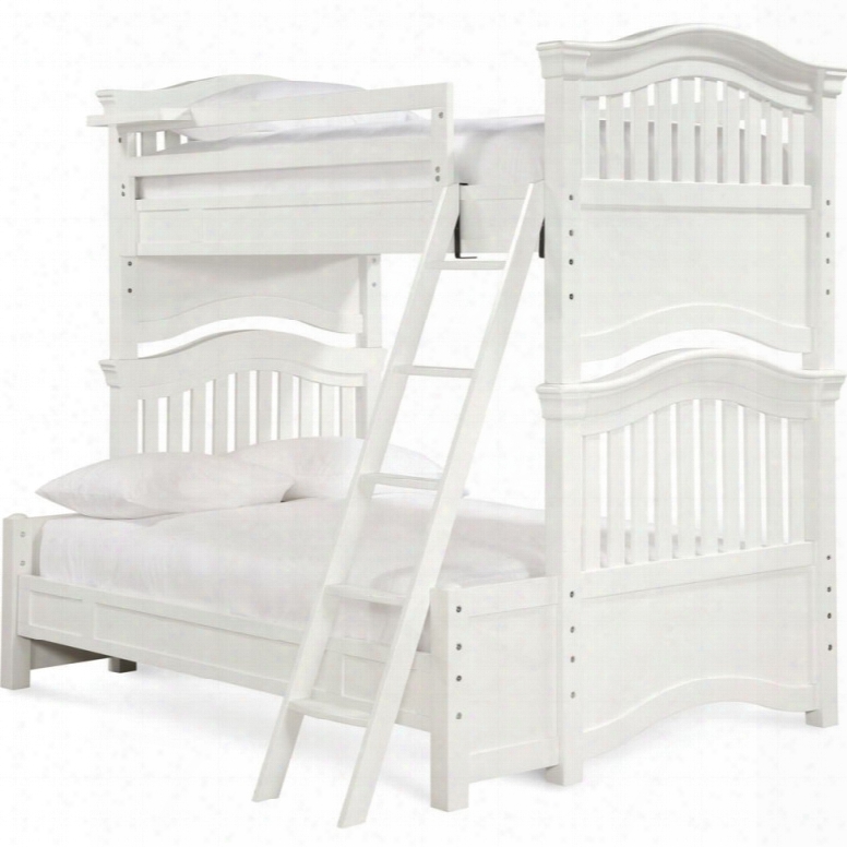 Smartstuff Classic 4.0 Summer White Twin Over Full Bunk Bed