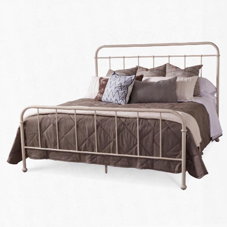 Art Furniture Epicenters Eastern King Williamsburg Metal Bed