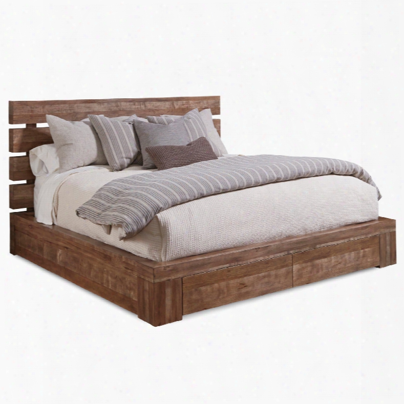 Art Furniture Epicenters King Williamsburg Platform Storage Bed